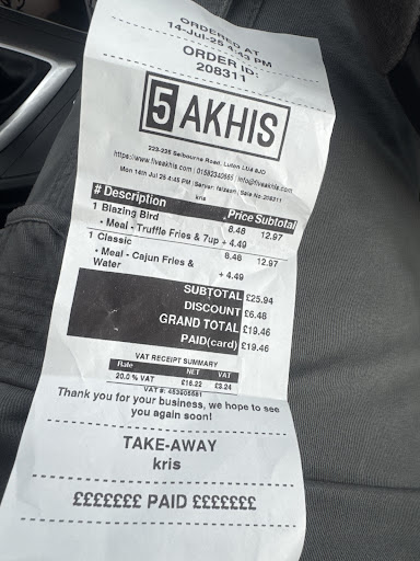 Photo of 5 Akhis Express Milton Keynes - 2 Darin Ct, Crownhill, Milton Keynes MK8 0AD